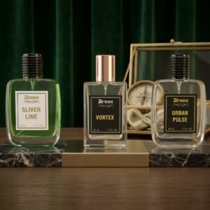 ZIREEX 3 Perfume Bundle / Silver Line/ Vortex / Urban Pulse