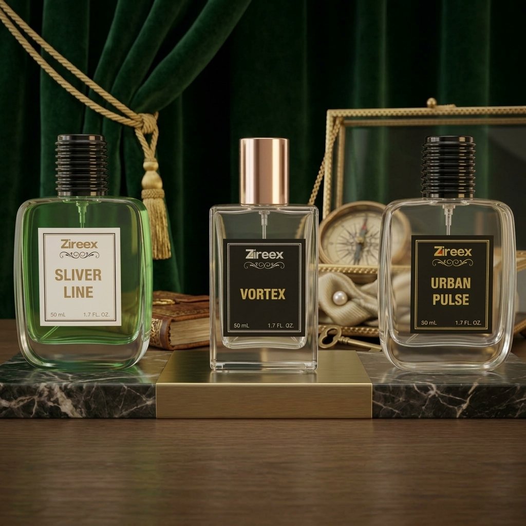 ZIREEX 3 Perfume Bundle / Silver Line/ Vortex / Urban Pulse - Image 3