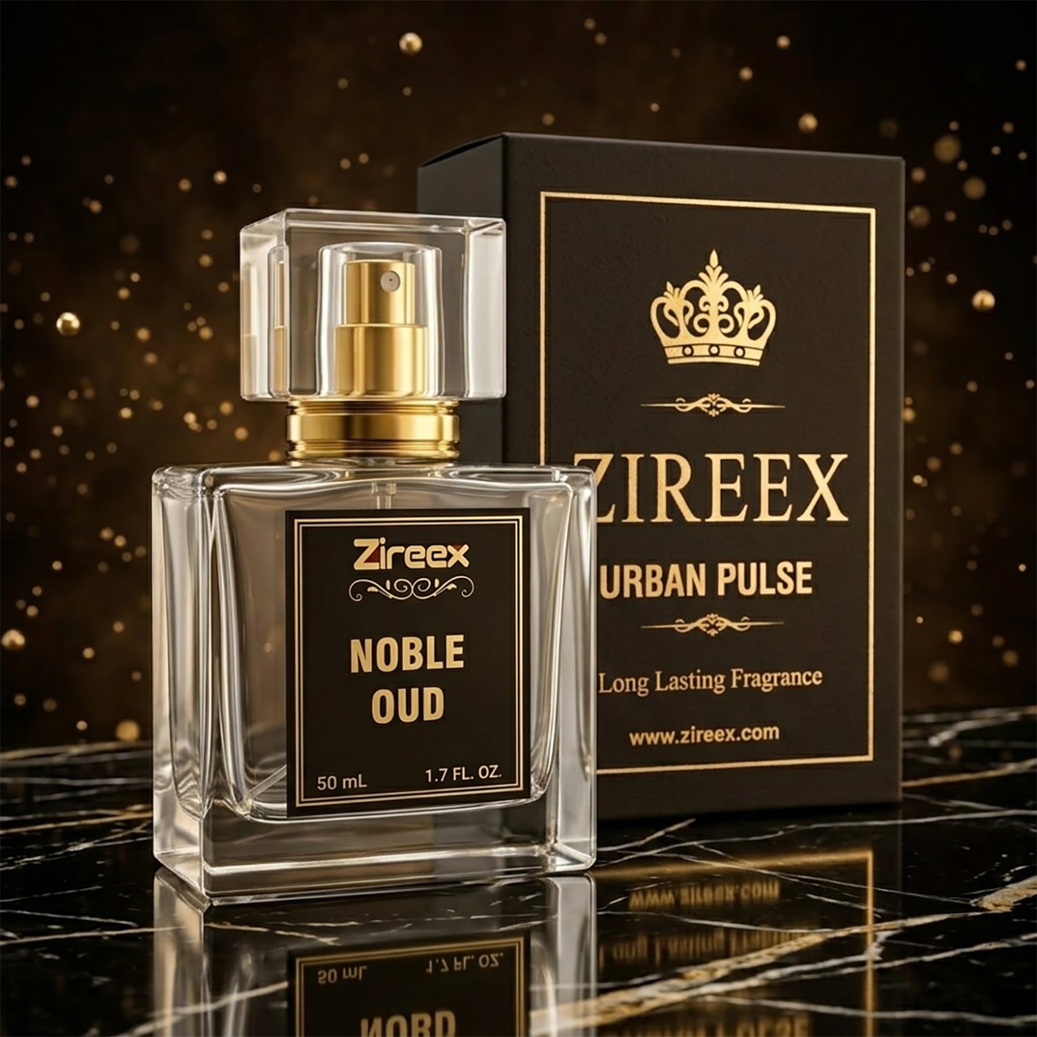 Noble Oud Perfume | 50ml | Zireex - Image 2